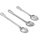 BASTING SPOON, HEAVY DUTY, STAINLESS STEEL - STAINLESS  EXTRA LONG SOLID SPOON, 21