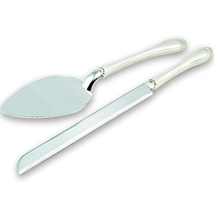 Knife and Server Set - Two Tone | Caterers Warehouse