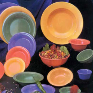 Mardi Gras Melamine Dinnerware Collection | Caterer's Warehouse