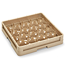 20 HEXAGON COMPARTMENT CLOSED WALL RACK, BEIGE