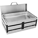 CRATE RECTANGULAR CHAFER, LIFT OFF LID, 8 QT., STAINLESS