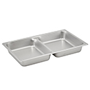 FOOD PAN, DIVIDED STYLE, 18/8 STAINLESS
