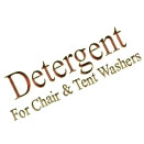 Detergent for chair & tent washers