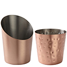FRY CUPS AND HOLDERS, COPPER