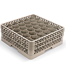 RACK MAX<SUP>®</SUP> 30 HEXAGON COMPARTMENT BASE RACK WITH 2 EXTENDERS, BEIGE