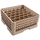 RACK MAX<SUP>®</SUP> 30 HEXAGON COMPARTMENT BASE RACK WITH 3 EXTENDERS, BEIGE