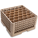 RACK MAX<SUP>®</SUP> 30 HEXAGON COMPARTMENT BASE RACK WITH 4 EXTENDERS, BEIGE
