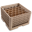 RACK MAX<SUP> ®</SUP> 30 HEXAGON COMPARTMENT BASE RACK WITH 5 EXTENDERS, BEIGE
