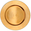ACRYLIC CHARGER PLATE, GOLD