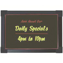 LED SIGN WRITE-ON BOARD, WALL OR EASEL MOUNT