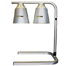 ADJUSTABLE HEIGHT FREE STANDING DUAL HEAT LAMP 