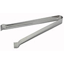 POM TONGS,  SATIN FINISH STAINLESS STEEL