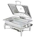 IDOL™ RECTANGULAR CHAFERS, LIFT OFF LID, STAINLESS