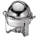 ONEIDA<SUP>®</SUP> NOBLESSE<SUP>®</SUP> ROUND ROLL TOP CHAFER, 18/10 STAINLESS