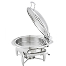 IDOL™ ROUND CHAFERS, LIFT OFF LID, STAINLESS