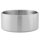 SERVING BOWLS, DOUBLE WALL, SATIN FINISH STAINLESS - 338 OZ., 14