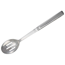 HOLLOW HANDLE SLOTTED SPOON, STAINLESS