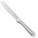 STEAK KNIFE, ROUNDED TIP, STAINLESS HOLLOW HANDLE, SATIN FINISH, PKG/1 DOZ.