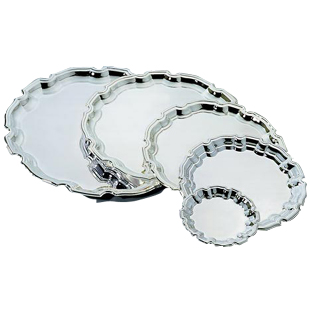 Chippendale Trays in Stainless Steel - 5