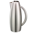 PITCHER, VESI, BRUSHED FINISH 18/8 STAINLESS STEEL