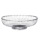 BASKETS, CHALET STYLE, CHROMPLATE - 7.25