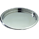 SERVING TRAYS WITH RAISED LIP, STAINLESS STEEL